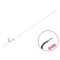 Delphin FLR Loop 8 cm 0,22 mm 8-as szakállas előkötött horog 6 db/csomag