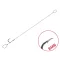 Delphin Proxi Loop 12 cm 0,1 mm 6-os szakállas előkötött horog 6 db/csomag