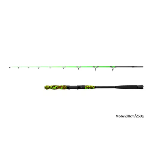 Delphin Monstro II 210 cm 250 g 2 részes harcsázó horgászbot