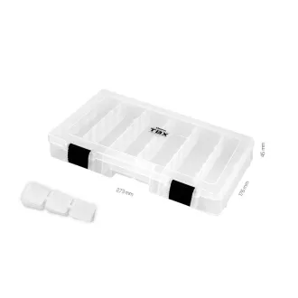   Delphin TBX One 273–6P Clip 273 × 176 × 45 mm szerelékes doboz