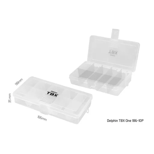 Delphin TBX One 186–10P 186 × 98 × 35 mm szerelékes doboz