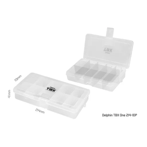 Delphin TBX One 186–10P 186 × 98 × 35 mm szerelékes doboz