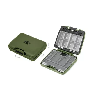   Delphin TBX Duo 105–18P 105 × 92 × 30 mm aprócikkes doboz