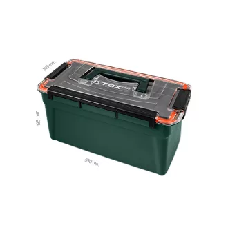 Delphin TBX Case Clip 290 × 190 × 265 mm szerelékes láda