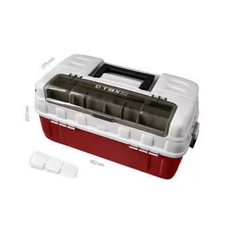 Delphin TBX MultiCase 450 × 275 × 200 mm szerelékes láda