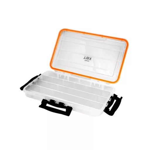 Delphin TBX One 360–4P Clip WP 360 × 230 × 50 mm műcsalis doboz