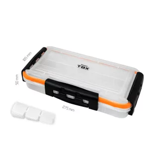   Delphin TBX One 275–3P Clip WP 275 × 185 × 50 mm műcsalis doboz