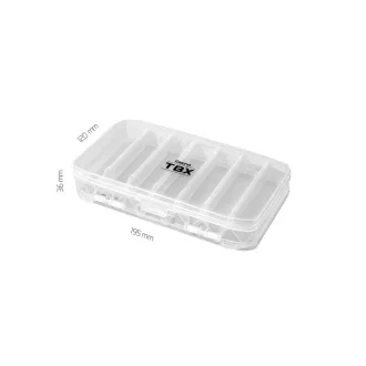   Delphin TBX Duo 195–14P 195 × 120 × 36 mm szerelékes doboz