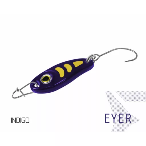 Delphin EYER Hook #8 AURO 2,5 cm 3 g UL támolygó villantó