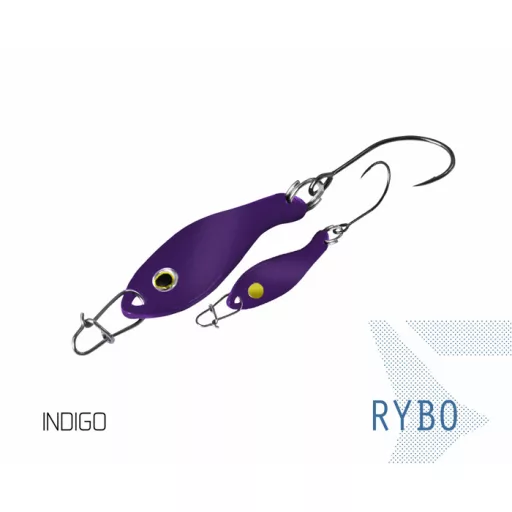 Delphin RYBO Hook #8 Snap 00 AURO 2,5 cm 0,5 g UL támolygó villantó