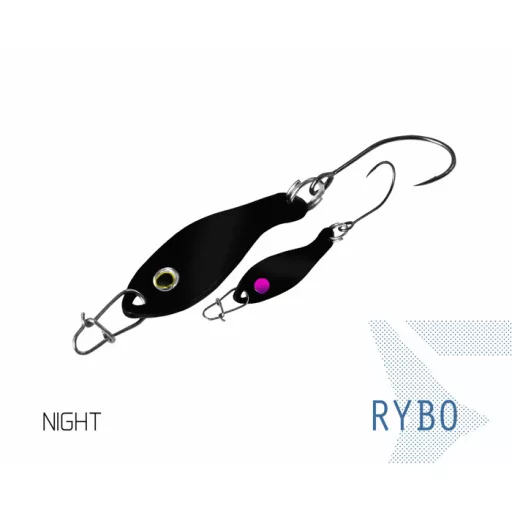 Delphin RYBO Hook #8 Snap 00 NUCLEO 2,5 cm 0,5 g UL támolygó villantó