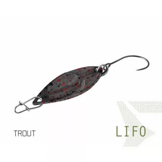   Delphin LIFO Hook #8 Snap 00 pisztráng 3,7 cm 2,5 g UL támolygó villantó