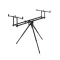 Delphin TPX3 BlackWay Tripod 3 botos