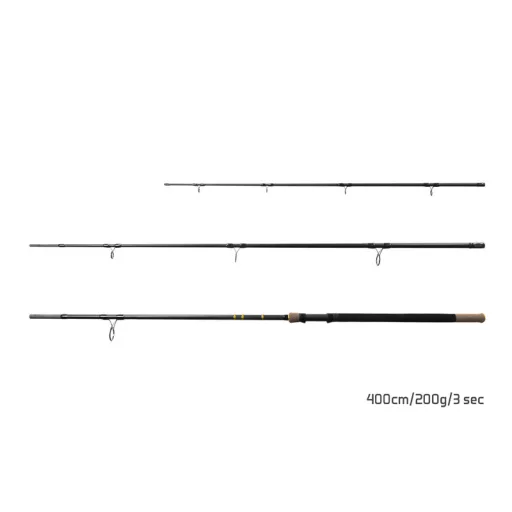 Delphin RIVER Trophy NXT + 4 Spicc 400 cm 200 g 3 részes feeder horgászbot
