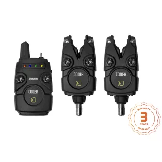 Delphin CODER 3+1 elektromos kapásjelző szett