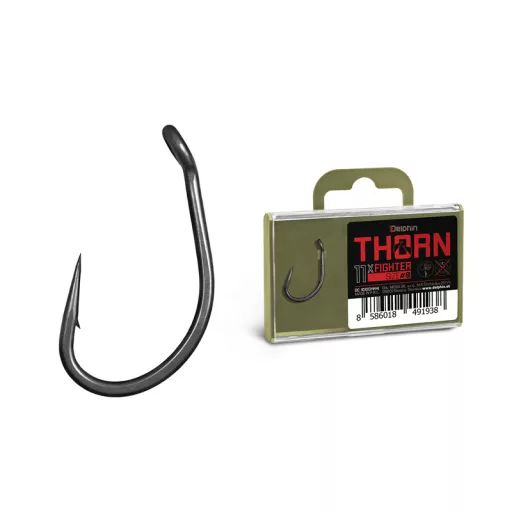 Delphin Thorn Fighter 11 × 4-es bojlis szakállas horog