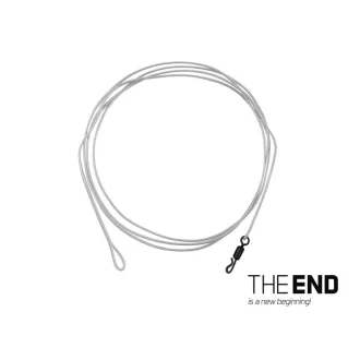   Delphin THE END FLRcarbon Leader 80 cm 30 lb pontyozó szerelék 1 db/csomag