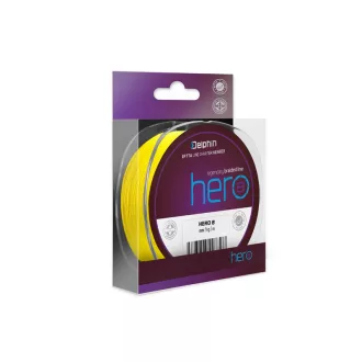   Delphin Hero 8 0,30 mm 117 m 21,4 kg fluo sárga fonott főzsinór