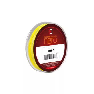   Delphin Hero 4 0,12 mm 15 m 8,2 kg fluo sárga fonott előkezsinór