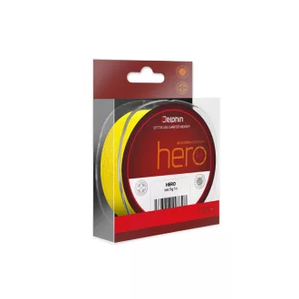   Delphin Hero 4 0,30 mm 117 m 20,4 kg fluo sárga fonott főzsinór