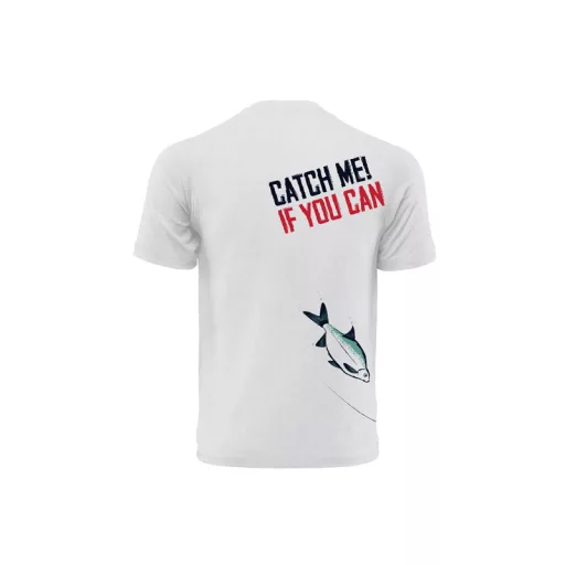 Delphin Catch Me! Keszeg fehér M póló