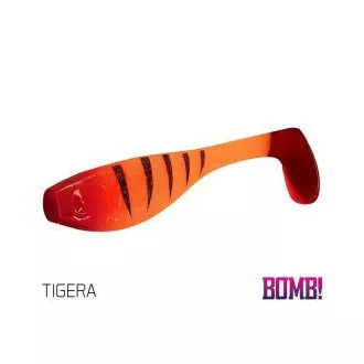 Delphin BOMB! Fatty TIGERA 10 cm 5 db/csomag gumihal