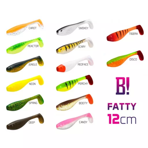 Delphin BOMB! Fatty CANDY 12 cm 5 db/csomag gumihal