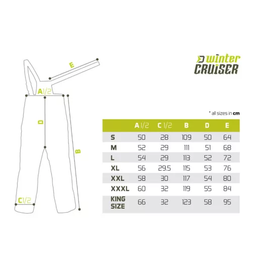 Delphin Winter Cruiser 5T téli thermo nadrág 2XL