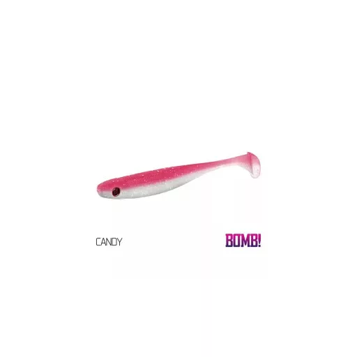 Delphin Top mix BOMB! Rippa csali Agresor Redface Best Candy Virus 10 cm 5 db/csomag gumihal