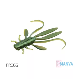   Delphin MANYA UVs nimfa FROGS 10,5 cm 5 db/csomag béka műcsali