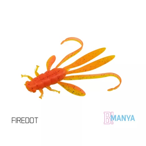 Delphin MANYA UVs nimfa BRICK 10,5 cm 5 db/csomag lágy műcsali