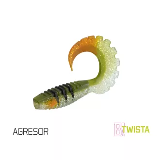 Delphin TWISTA UVs AGRESOR 8 cm 5 db/csomag twister