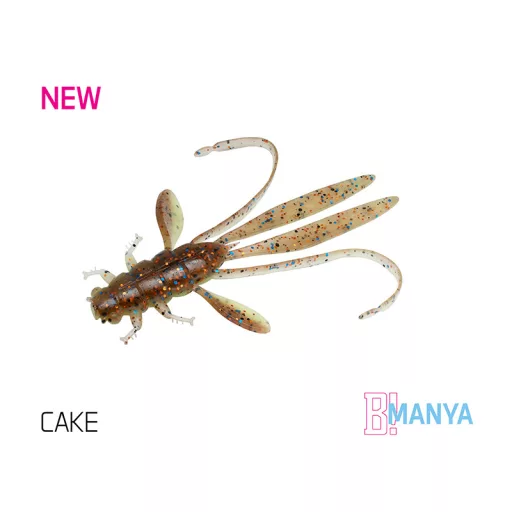 Delphin MANYA UVs nimfa FIREDOT 10,5 cm 5 db/csomag lágy műcsali