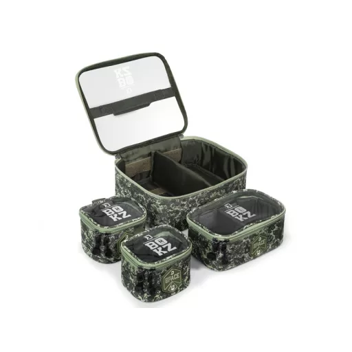 Delphin 4xBokz Space készlet 2xM,L,XL párnázott horgásztáska