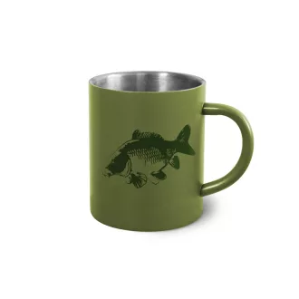 Delphin Carp rozsdamentes bögre 300 ml