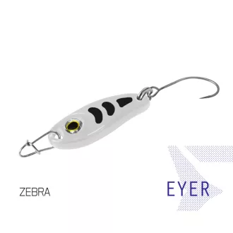 Delphin EYER hook #2 ZEBRA 3 cm 5 g UL támolygó villantó