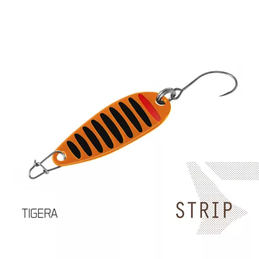 Delphin STRIP hook #10 AURO 5 cm 7,5 g UL támolygó villantó