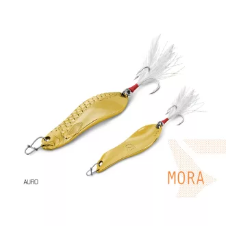 Delphin MORA hook #4 AURO 7,3 cm 30 g támolygó villantó