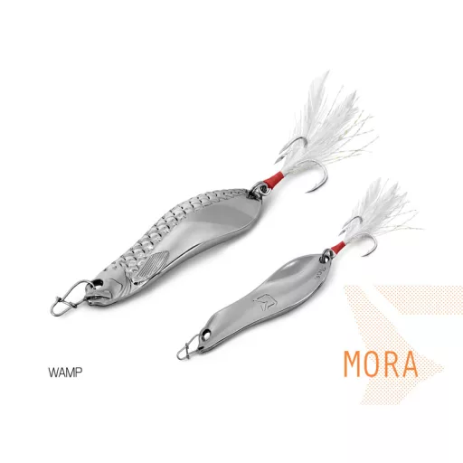 Delphin MORA hook #4 réz 7,3 cm 30 g támolygó villantó