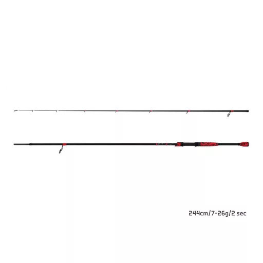 Delphin RedCODE 213 cm 2–7 g 2 részes pergető horgászbot