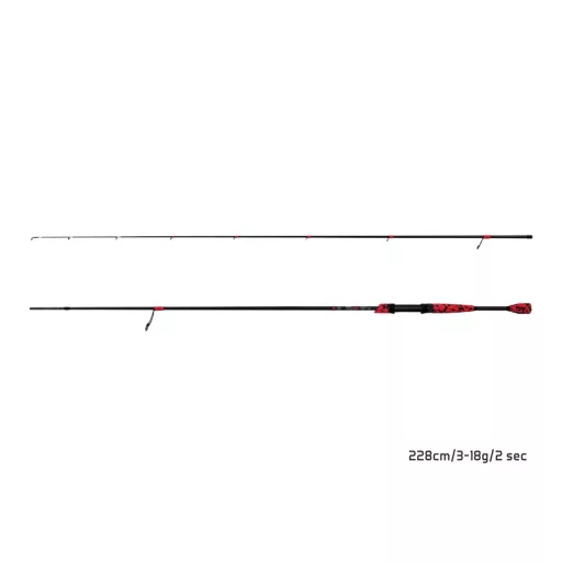 Delphin RedCODE 244 cm 7–26 g 2 részes pergető horgászbot