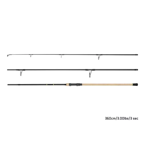 Delphin ARMADA NX BlackWay Cork 360 cm 3 lb 2 részes pontyozó horgászbot