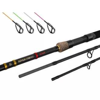   Delphin RIVER Trophy NXT X-TREME + 4 Spicc 400 cm 250 g 3 részes feeder horgászbot