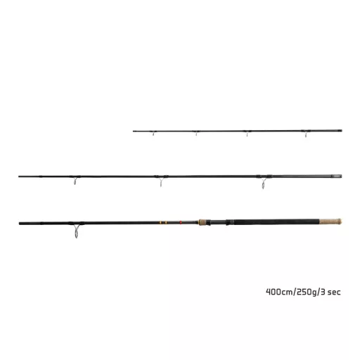 Delphin RIVER Trophy NXT X-TREME + 4 Spicc 400 cm 250 g 3 részes feeder horgászbot