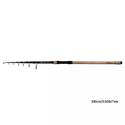 Delphin ARMADA NX TRAVEL BlackWay Cork 330 cm 3 lb 8 részes pontyozó horgászbot