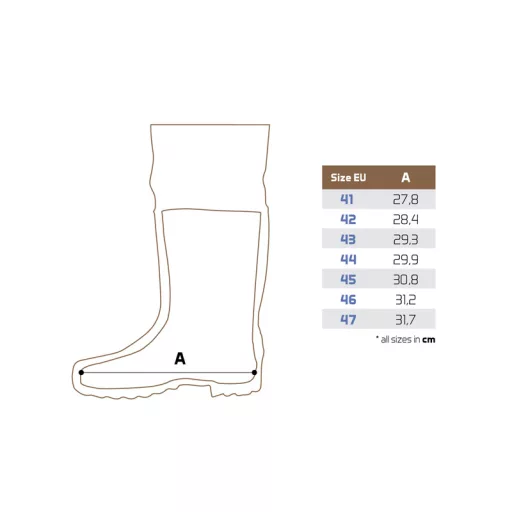 Delphin Orava neoprén barna 45 mellescsizma
