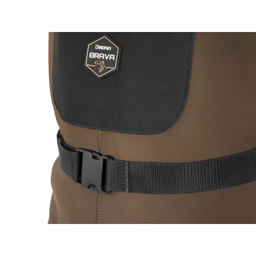 Delphin Orava neoprén barna 45 mellescsizma