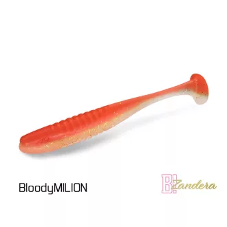 Delphin ZANDERA UVs BLOODY MILION 10 cm 5 db/csomag gumihal