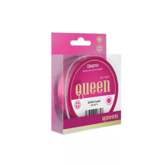   Delphin QUEEN Feeder 0,20 mm 300 m 3,4 kg rózsaszín monofil főzsinór