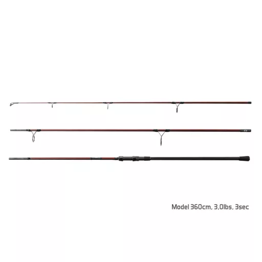 Delphin Etna E3 380 cm 3,5 lb 2 részes pontyozó horgászbot